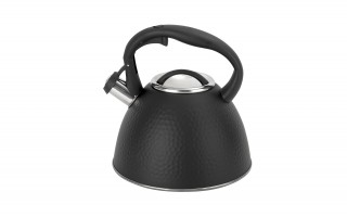 Czajnik z gwizdkiem Bubble 2,6 L czarny AMBITION