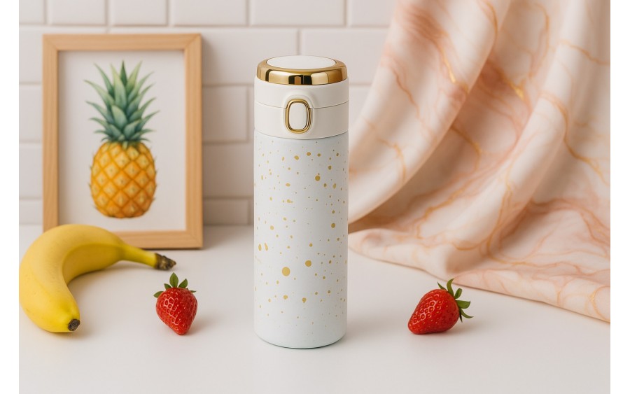 Kubek termiczny 350 ml Royal Marble biały