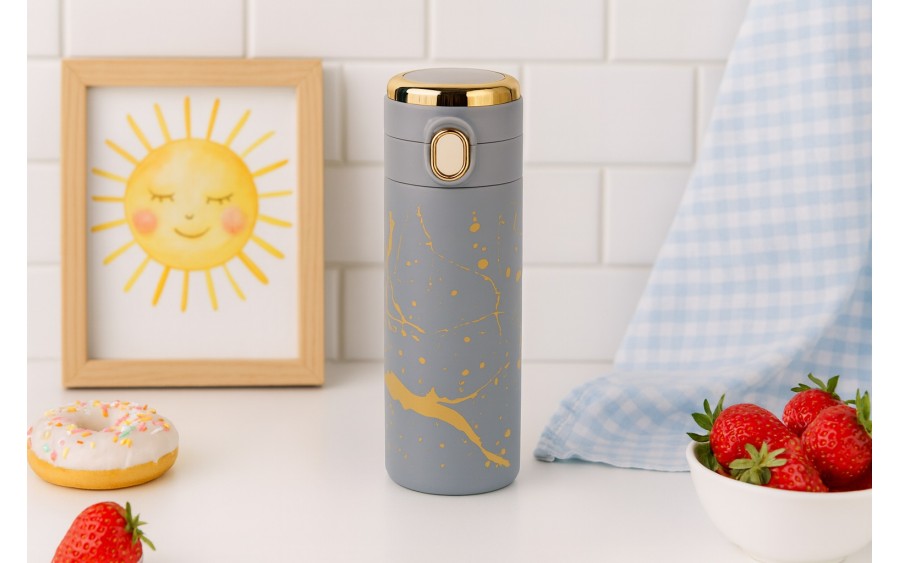 Kubek termiczny 350 ml Royal Marble szary