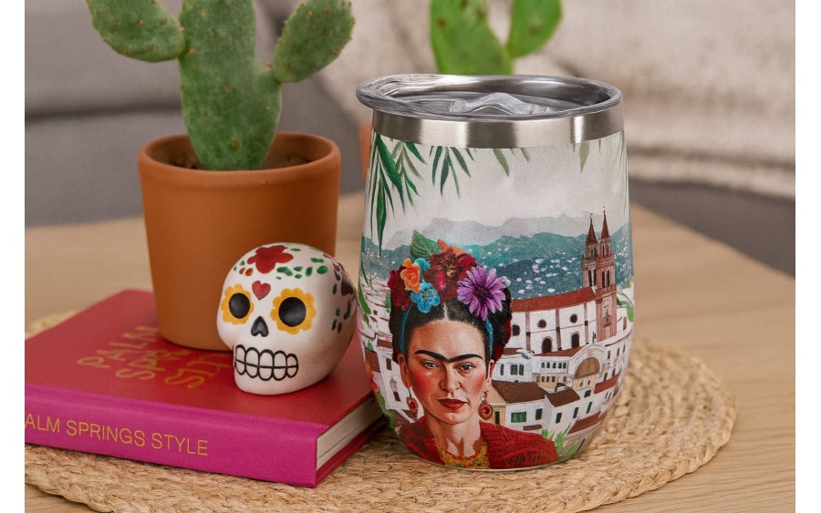 Kubek termiczny 330 ml Mexican Art Red