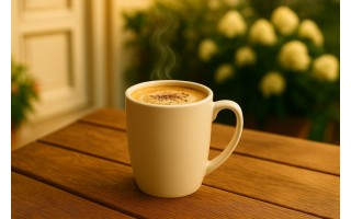 Kubek ceramiczny 300 ml beżowy