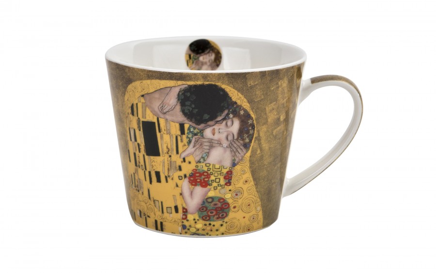 Kubek porcelanowy 610 ml prosty The Kiss Classic