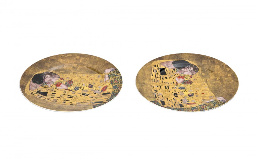 Komplet 2 talerzy deserowych 19 cm The Kiss Classic