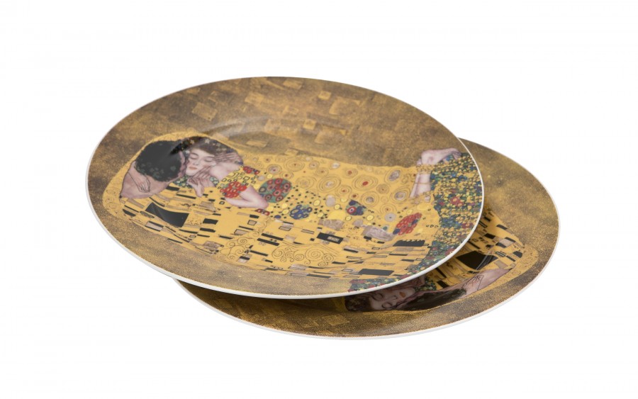 Komplet 2 talerzy deserowych 19 cm The Kiss Classic