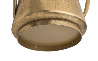 Metalowa konewka złota dekoracja 43x39x21 cm