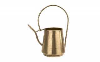 Metalowa konewka złota dekoracja 43x39x21 cm