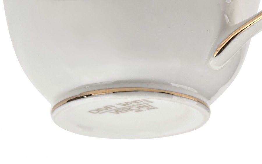 Komplet 6 filiżanek 250 ml + spodki Diva