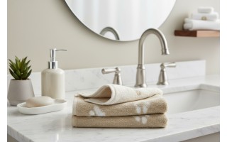 Ręcznik bawełniany 30x50 cm WE LOVE DOGS Paws 6247/33