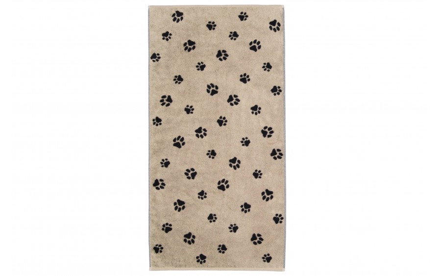 Ręcznik bawełniany 80x150 cm WE LOVE DOGS Paws 6247/93 kąpielowy
