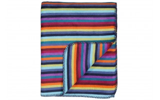 Koc bawełniano-akrylowy 150x200 Lifestyle 70480/84 ciemny multicolor