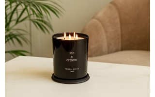 Świeca zapachowa XL 600 gr Fig & Citrus