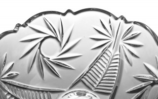 Salaterka kryształowa 22 cm Nova Old Pinwheel