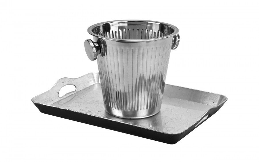 Cooler do butelek/wiaderko do lodu 20 cm Mondex