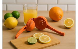 Wyciskacz do cytrusów Basic Kitchen pomarańczowy