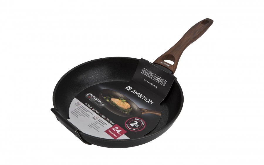 Patelnia tradycyjna 24 cm Darkwood
