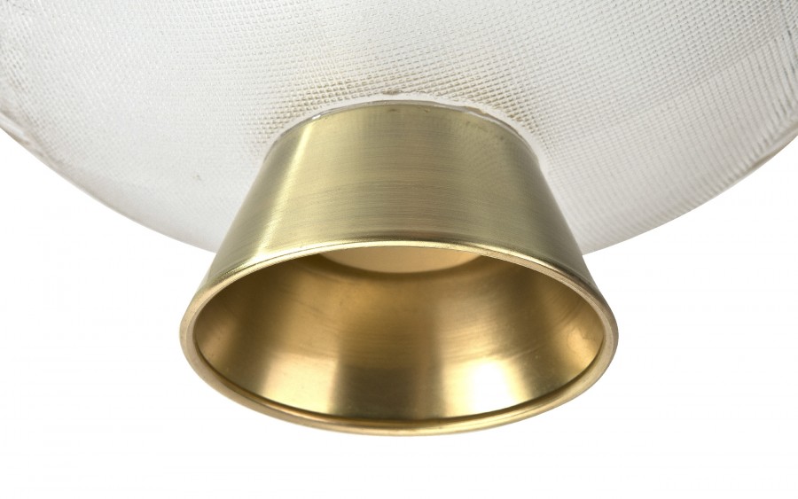 Patera szklana na złotej nodze 180031