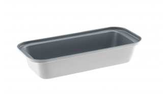 Keksówka 30x13 cm FERN Szara