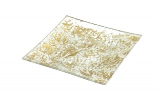 Podstawka szklana złota MK 1030