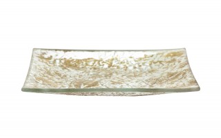 Podstawka szklana złota MK 1030