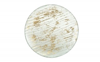 Podstawka szklana ze złotem MK1031