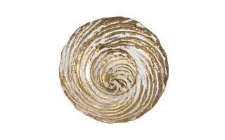 Salaterka szklana złota XC0537