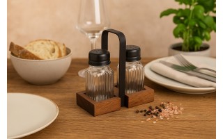 Solniczka i pieprzniczka na stojaku 229230