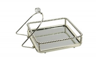 Serwetnik metalowy ozdobny JK0284