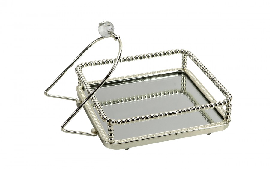 Serwetnik metalowy ozdobny JK0284