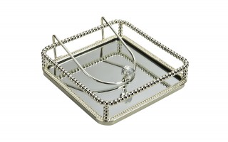 Serwetnik metalowy ozdobny JK0284