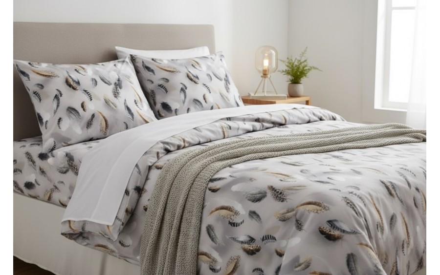 Pościel satynowa 155x200 cm Bernadette 1031/810 satin de luxe