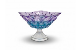 Misa kryształowa na nodze 30,5 cm Samba Gradient Bohemia