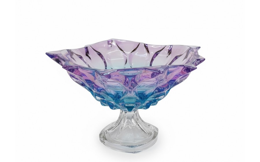 Misa kryształowa na nodze 30,5 cm Samba Gradient Bohemia