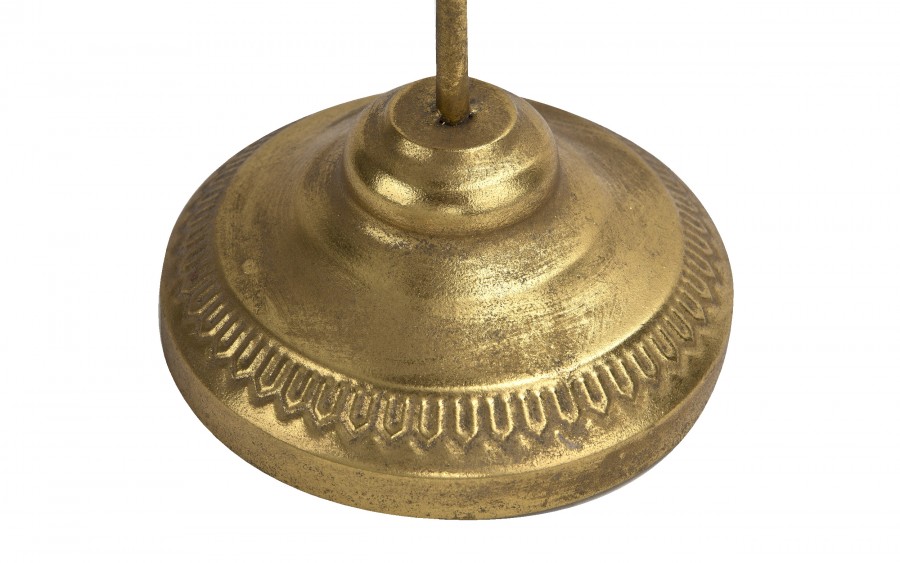 Figurka świąteczna Choinka metalowa 97 cm złota