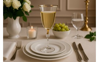 Kieliszek do wina 350 ml Zoya/Parus Gold