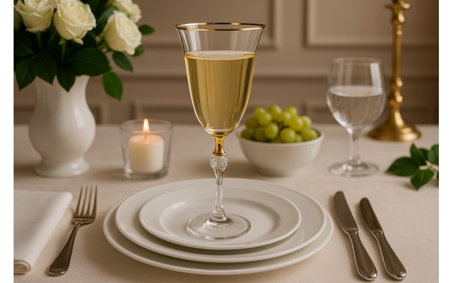 Kieliszek do wina 350 ml Zoya/Parus Gold