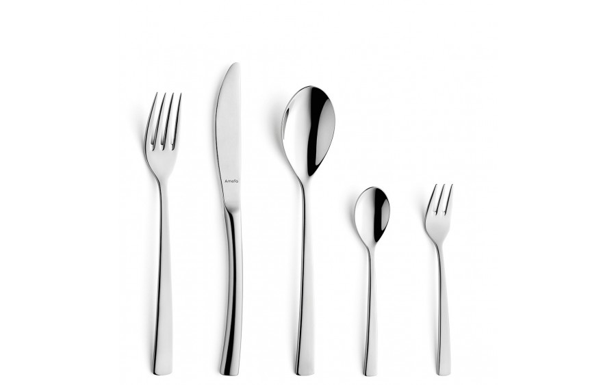 Komplet sztućców 64 el. dla 12 osób Aurora w pudełku