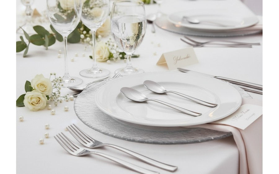 Komplet sztućców 64 el. dla 12 osób Aurora w pudełku