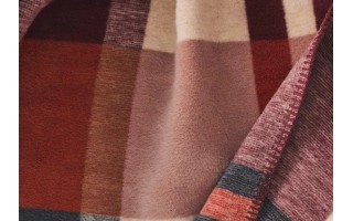 Koc Ibena 150x200 cm Falkland IB2742-460 czerwony