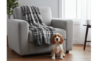 Koc Ibena 150x200 cm Falkland IB2742-800 szary