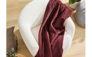 Koc Ibena 140x200 cm Cordoba IB2120-438  bordowy