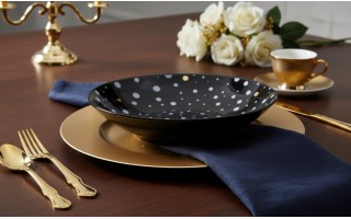 Talerz głęboki Black Galaxy 21 cm