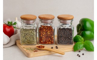 Pojemnik na przyprawy 3 szt. 150 ml