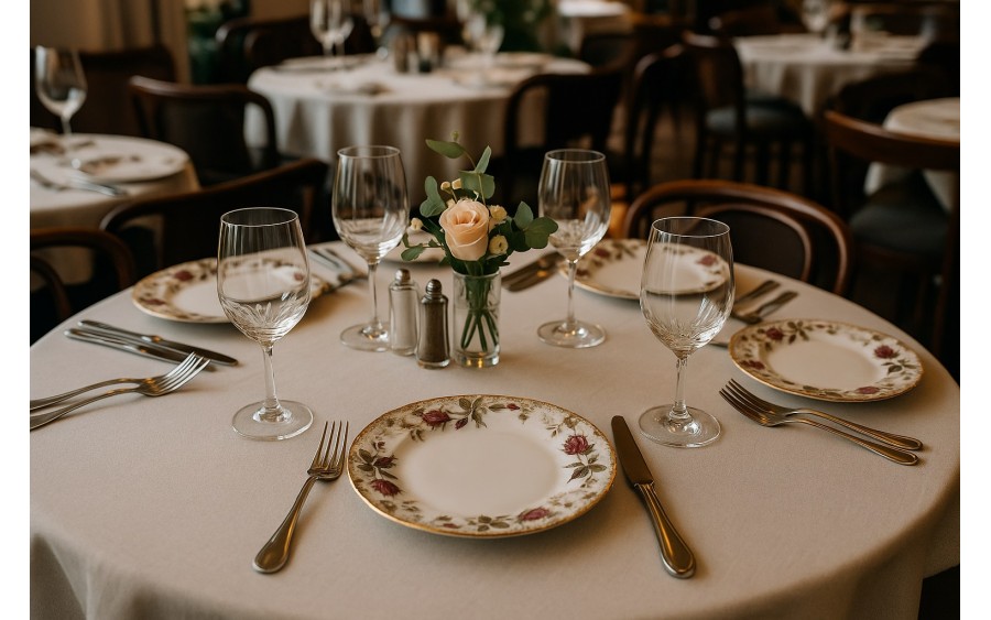 Talerz deserowy 18,5cm Iwona B013