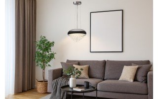 Lampa wisząca kryształowa 18095-S