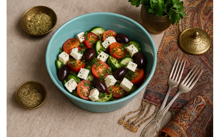 Salaterka 23cm Marrakesz morski