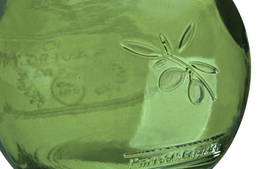 Butelka na oliwę 500ml z korkiem San Miguel zielona