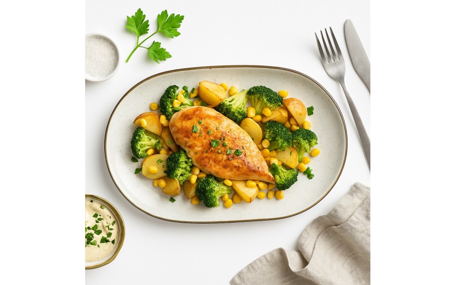 Półmisek owalny 33cm Boss Beż