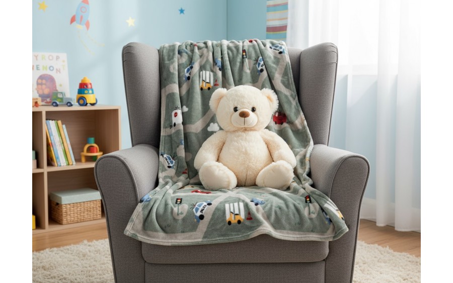 Koc dziecięcy 100x150 cm s. Oliver Junior IB1211-710