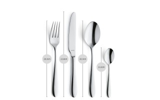 Komplet sztućców dla 6 osób Oxford 24 cz.
