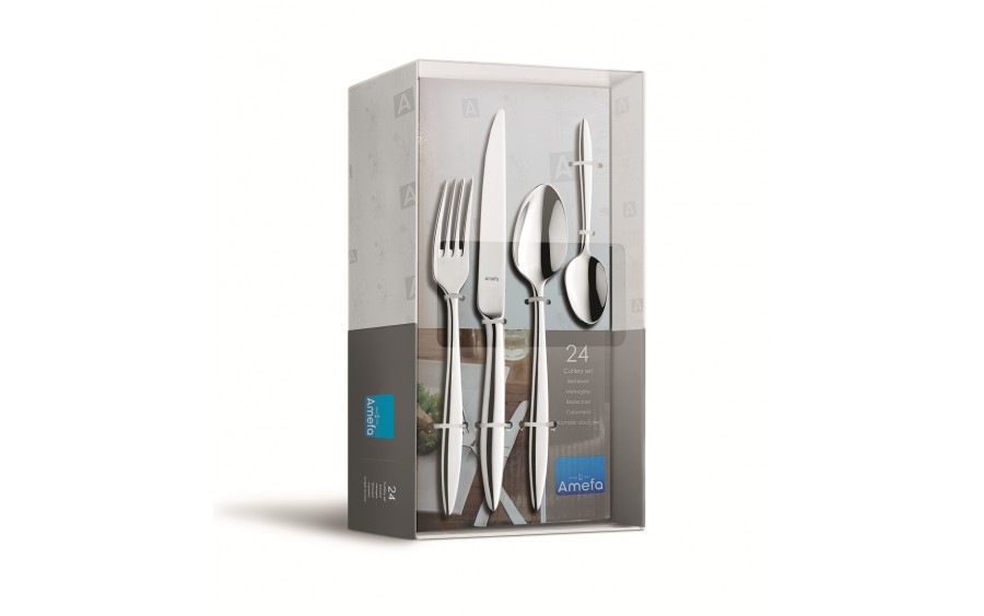 Komplet sztućców dla 6 osób Tendence 24 cz.